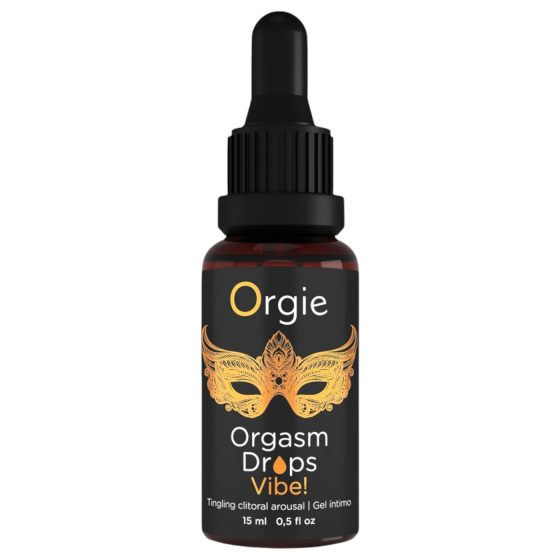 Orgie Orgasm Drops Vibe - bizsergető intim gél nőknek (15ml)