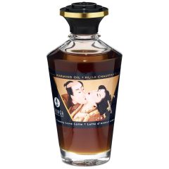 Shunga - melegítő masszázsolaj - krémes latte (100ml)