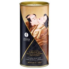 Shunga - melegítő masszázsolaj - krémes latte (100ml)