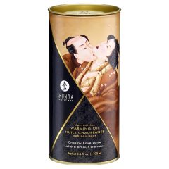 / Shunga - melegítő masszázsolaj - krémes latte (100ml)