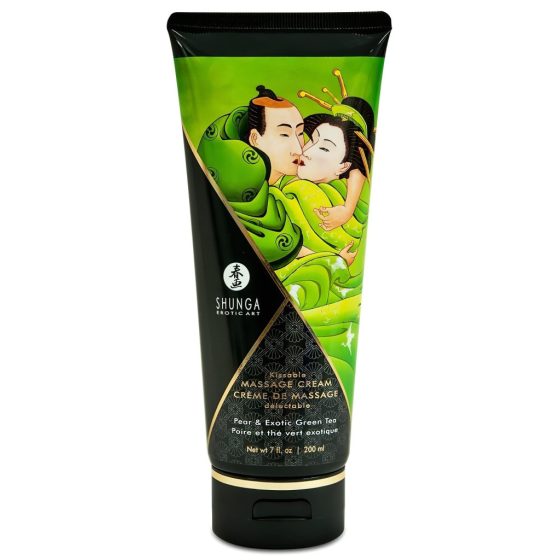 Shunga - masszázs krém - körte (200ml)