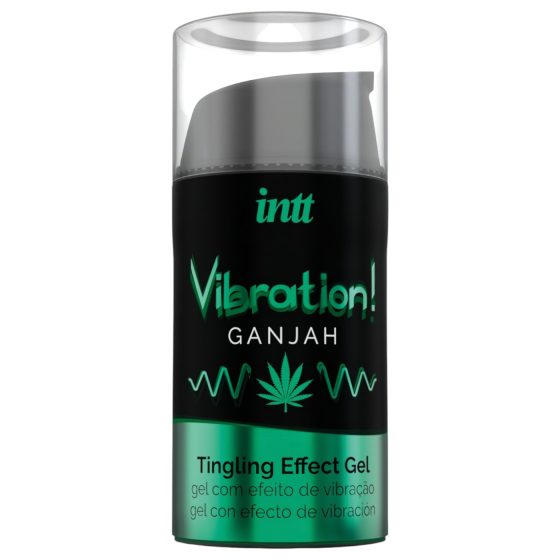 Intt Vibration! - folyékony vibrátor - Ganjah (15ml)