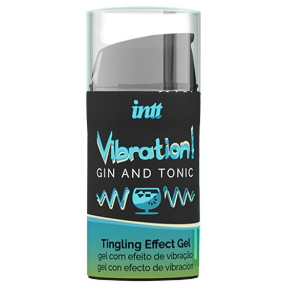 Intt Vibration! - folyékony vibrátor - Gin Tonic (15ml)