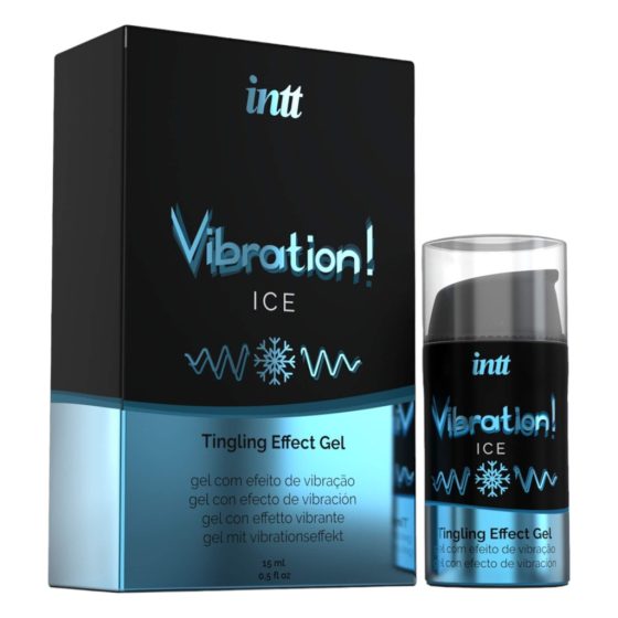 Intt Vibration! - folyékony vibrátor - jég (15ml)