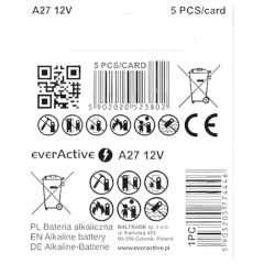 12V-os (27A, MN27) elem - 1db