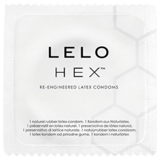 LELO Hex Original - luxus óvszer (1db)