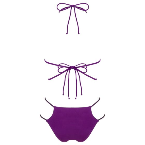 Obsessive Balitta - fényes, nyakpántos bikini (lila)