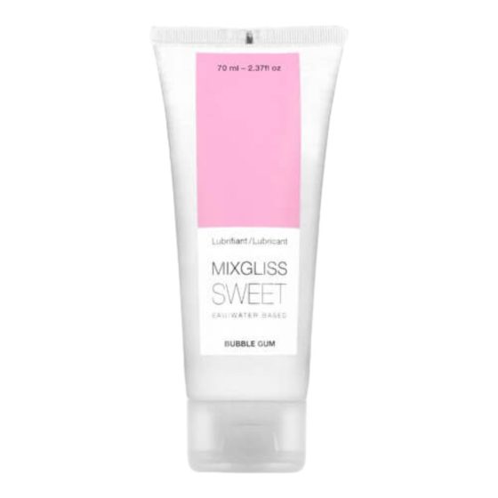 Mixgliss Sweet Bubble Gum - vízbázisú síkosító - rágó (70ml)