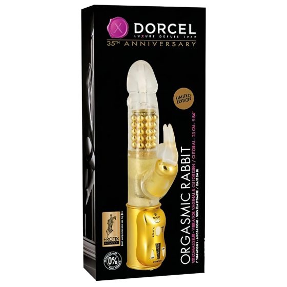 Dorcel Orgasmic Rabbit - csiklókaros vibrátor (arany)