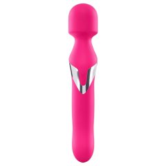   Dorcel Dual Orgasms - akkus, 2in1 masszírozó vibrátor (pink)