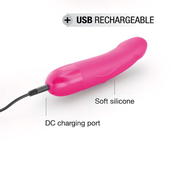 Dorcel Real Vibration S 2.0 - akkus vibrátor (pink)