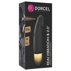 Dorcel Real Vibration S 2.0 - akkus vibrátor (fekete-arany)