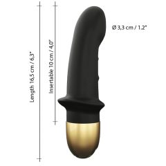   Dorcel Mini Lover 2.0 - akkus, G-pont vibrátor (fekete-arany)