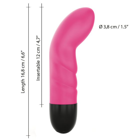 Dorcel Expert G 2.0 - akkus, G-pont vibrátor (pink)