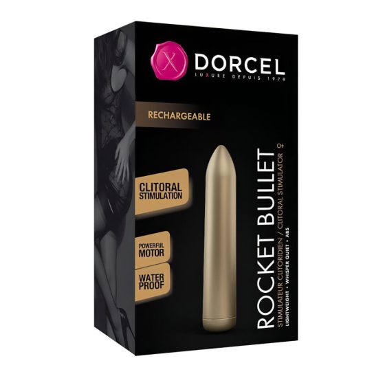 Dorcel Rocket Bullett - akkus rúdvibrátor (arany)