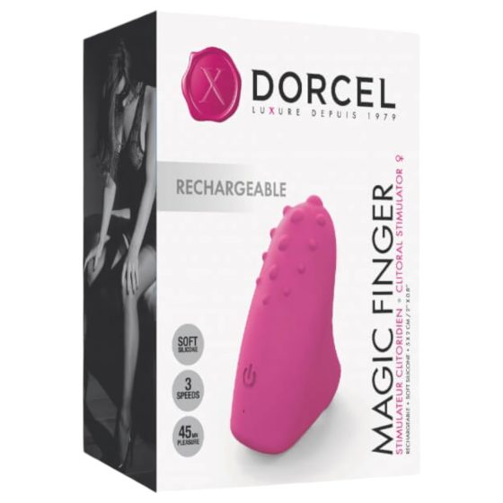 Dorcel Magic Finger - akkus, ujjvibrátor (pink)