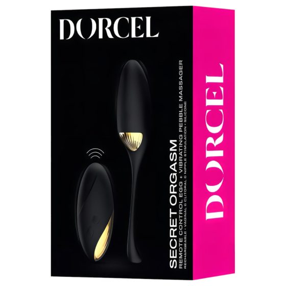 Dorcel Secret Orgasm - vibrotojás (fekete)