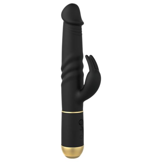 Dorcel Furious Rabbit 2.0 - lökő csiklókaros vibrátor (fekete)