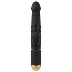   Dorcel Furious Rabbit 2.0 - lökő csiklókaros vibrátor (fekete)