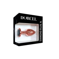   Dorcel Diamond Plug S - alumínium anál dildó - kicsi (rózsaarany)