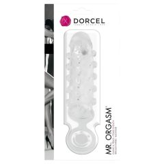 Dorcel Mr. Orgasm - gömbös péniszköpeny (áttetsző)