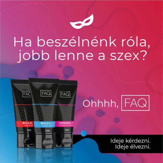 / FAQ - Mire jó a…? vízbázisú síkosító (50ml)