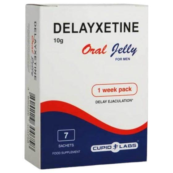 Delayxetine - étrend-kiegészítő zselé férfiaknak (7 tasak)