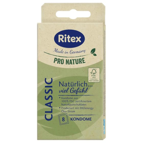 / RITEX Pro Nature Classic - óvszer (8db)