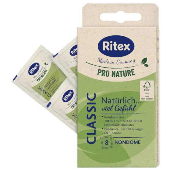 / RITEX Pro Nature Classic - óvszer (8db)