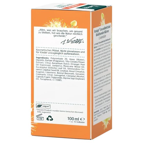 Kneipp Fürdőolaj - Nyugtató melegség (100ml)