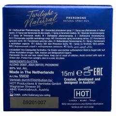   HOT Twilight Natural - férfi feromon parfüm (15ml) - illatmentes