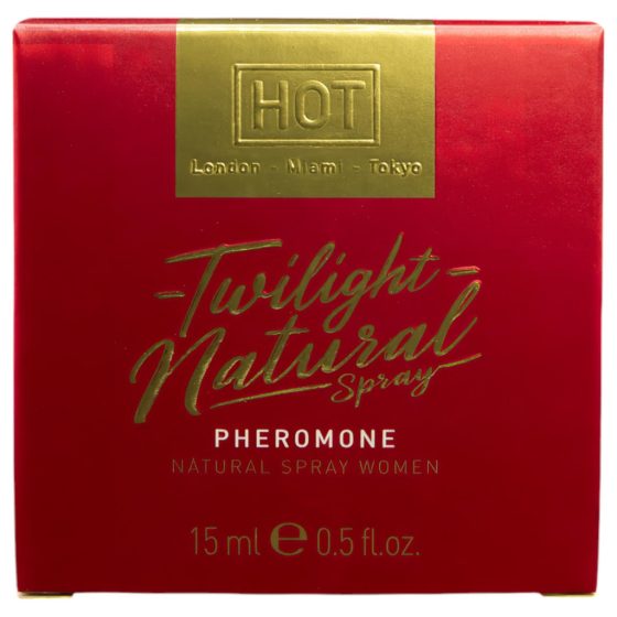 HOT Twilight Natural - feromon parfüm nőknek (15ml) - illatmentes