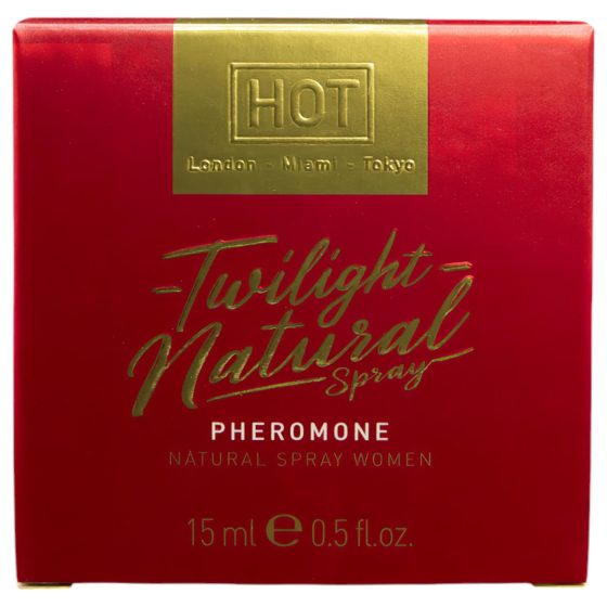 HOT Twilight Natural - feromon parfüm nőknek (15ml) - illatmentes