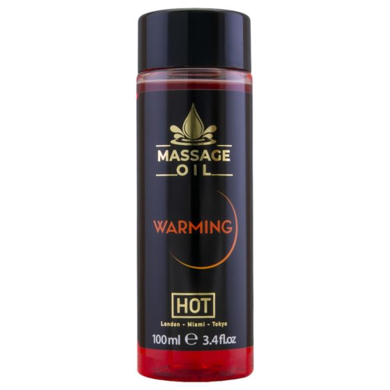 HOT bőrápoló masszázsolaj - melegítő hatású (100ml)