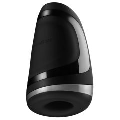   Satisfyer Men Heat Vibration - melegítős makkvibrátor (fekete)