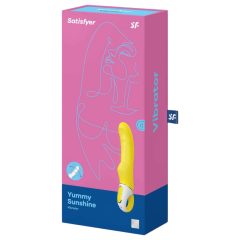   Satisfyer Yummy Sunshine - vízálló, akkus G-pont vibrátor (sárga)