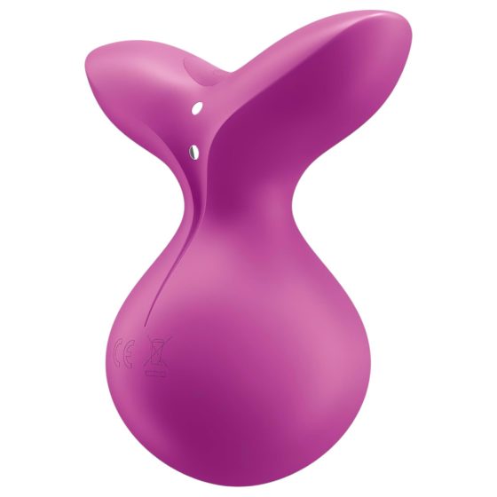 / Satisfyer Viva la Vulva 3 - akkus, vízálló csiklóvibrátor (viola)