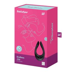   Satisfyer Endless Joy - akkus, vízálló párvibrátor (fekete)