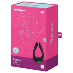   Satisfyer Endless Joy - akkus, vízálló párvibrátor (fekete)