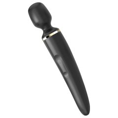   Satisfyer Wand-er Woman - vízálló masszírozó vibrátor (fekete)