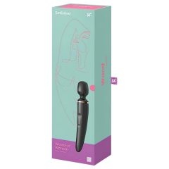   Satisfyer Wand-er Woman - vízálló masszírozó vibrátor (fekete)