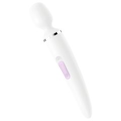   Satisfyer Wand-er Woman - vízálló masszírozó vibrátor (fehér)