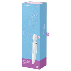   Satisfyer Wand-er Woman - vízálló masszírozó vibrátor (fehér)