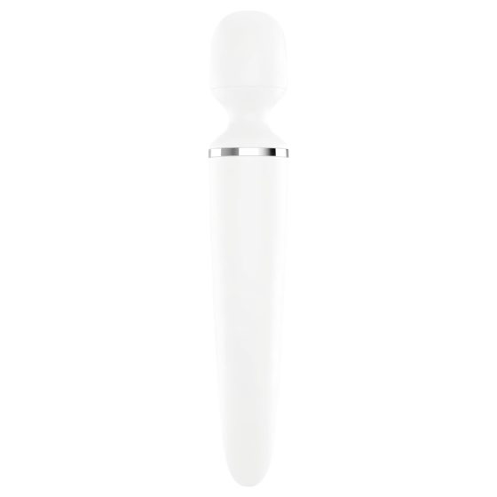 Satisfyer Wand-er Woman - vízálló masszírozó vibrátor (fehér)