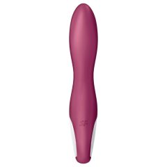   Satisfyer Heated Affair - melegítő, csiklókaros vibrátor (piros)