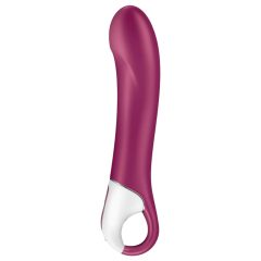   Satisfyer Big Heat - akkus, melegítő G-pont vibrátor (piros)