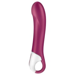   Satisfyer Big Heat - akkus, melegítő G-pont vibrátor (piros)