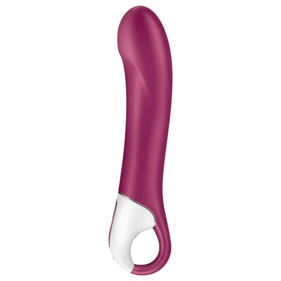 Satisfyer Big Heat - akkus, melegítő G-pont vibrátor (piros)