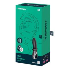   Satisfyer Hot Passion - okos melegítő análvibrátor (fekete)