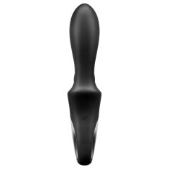   Satisfyer Heat Climax+ - okos, melegítő, karos análvibrátor (fekete)